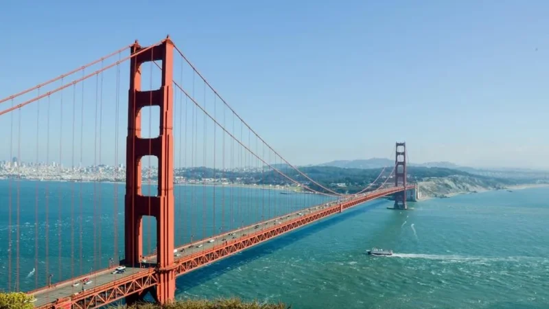 How to Start an LLC in California - The Golden Gate Bridge, a landmark in the state